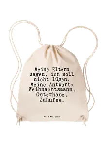 Спортивная сумка Mr. & Mrs. Panda, кремовый