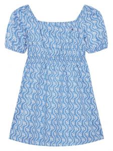 Летнее платье стандартный крой KG0KG08473 D Tommy Hilfiger, синий