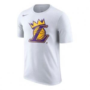 Футболка Nike Lakers LeBron James Crown LOGO Short Sleeve White, белый