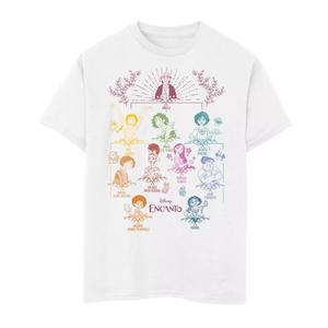 Футболка Disney Encanto с рисунком семейного древа для мальчиков 8–20 лет Disney