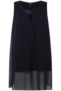 Туника Ulla Popken, темно-синий