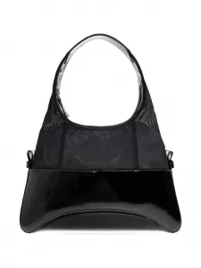 Сумка-тоут из сетчатой кожи IRO, черный