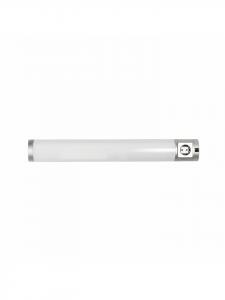 Настенный светильник, класс энергоэффективности F (Ш)67,7 x (В)9 см, серебристо-белый