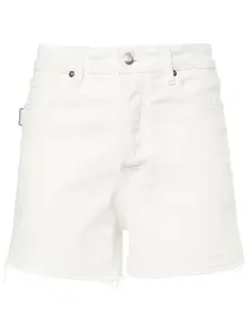 Джинсовые шорты с завышенной талией Zadig&Voltaire, белый