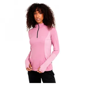 Толстовка Protest Kolea half zip, розовый