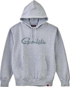 Худи с логотипом Gamakatsu, серое, размер S, GM3790