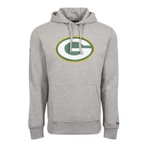 Худи New Era NFL Regular Green Bay Packers, серый