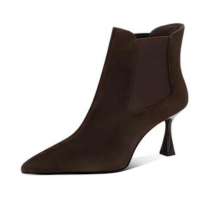 Ботильоны женские Jessica Sophia, цвет Chocolate Brown