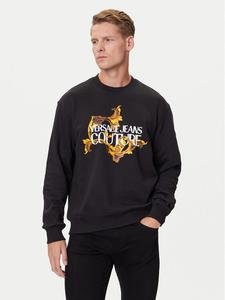 Свитшот regular fit 79GAIE10 CF00E Versace Jeans Couture, чёрный