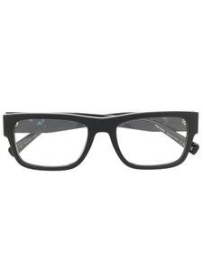 Prada Eyewear очки в прямоугольной оправе, черный