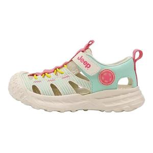 Антискользящие износостойкие детские сандалии Kids' Jeep, черные