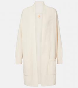 Кардиган из кашемира с рельефной вязкой Jardin des Orangers, Cream