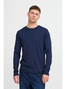 Пуловер BLEND Strickpullover BHPullover 20718169 schlichter Strickpullover, синий