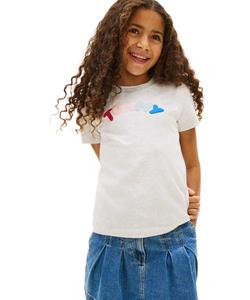 Детская футболка с коротким рукавом и принтом Tommy Puff.