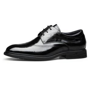 Мужские чёрные туфли Kemaron