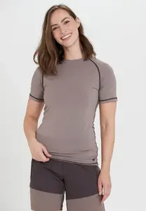 Футболка WHISTLER "Афина" с высоким круглым вырезом, серый