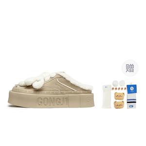 GONGJI Женские сандалии Square Inches с мягкими, износостойкими, нескользящими носками, цвет хаки