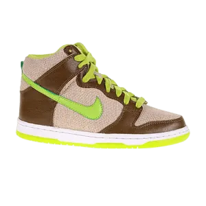 Кроссовки Nike Dunk High GS, Shrek