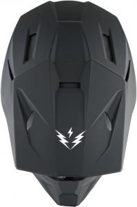 Шлем детский 1Storm Motocross, черный