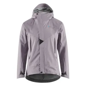 Klattermusen Женская водонепроницаемая ветровка ветронепроницаемая дышащая утепленная сверхлегкая, Gray Purple Purple Dove