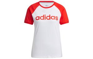 Футболка с рукавом реглан женская белая Adidas Neo