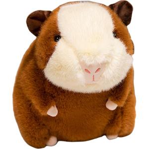 Плюшевая кукла Dutch Pig высотой 25см/30см/40см DUOAI, коричневый