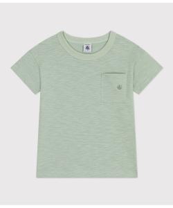 Хлопковая футболка с коротким рукавом