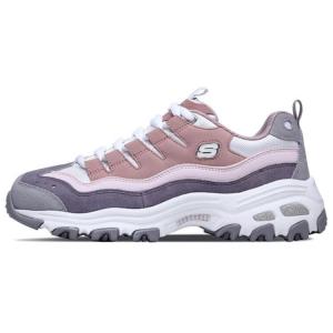Кроссовки Skechers DLITES Lifestyle Shoes Women's Low-top Pink/grey/white, розовый