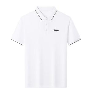 Футболка поло Jeep, светло-голубая
