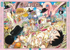 One Piece Comic Calendar (Large Size) 2025 (Multimedia Comic Calendar 2025)