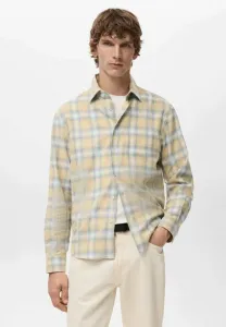 Рубашка Mango, Light Yellow