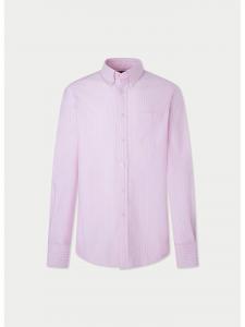 Hackett London Рубашка - стандартный крой - розового цвета