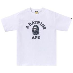 Футболка BAPE Japanese Cloud Camo College Tee 'White'