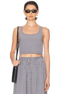 The Anise Топ Solid & Striped, Noir