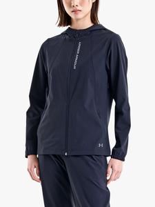 Женская беговая куртка Under Armour OutRun The Storm, черный/светоотражающий/Rflc
