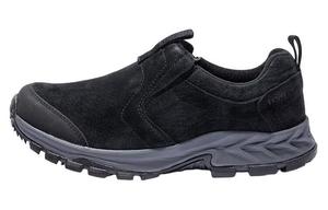 Кроссовки для походов и треккинга женские с низким верхом черного/темно-серого цвета Toread