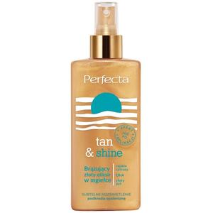 Perfecta, Tan&Shine, Бронзирующий и осветляющий спрей для тела, 150 мл
