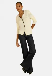 Кардиган Love & Roses, Ivory And Black Scallop