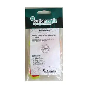 Жетоны гигантских отраслевых приказов — наемники, Infinity - Tokens, Markers & Templates (Customeeple)
