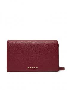 Сумка через плечо MICHAEL Michael Kors Jet Set Medium 32S4GJ6C6L Dunkelrot