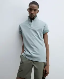 Поло из пике Sfera, зеленый