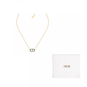Dior Металлические, расписные золотой колье для женщин