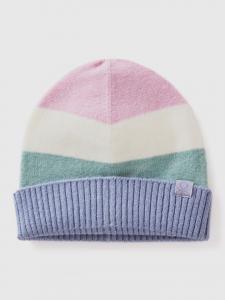 Benetton Шляпа розового/бирюзового/фиолетового цвета