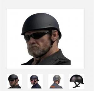 Шлем карбоновый CFZWJ Vintage, черный