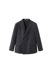 Приталенный пиджак MANGO MAN Siena, темно-серый