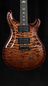 Библиотека PRS Wood Custom 24 в цвете Copperhead Smokeburst с верхом из кленового шпона