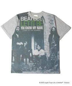 Винтажная футболка THE BEATLES с коротким рукавом (мужская) Select Brands, цвет Pattern 2