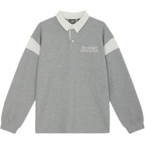 Рубашка поло мужская, цвет серый New Balance, цвет Heather Gray