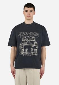 Футболка с принтом BARNO TEE Pegador, черный