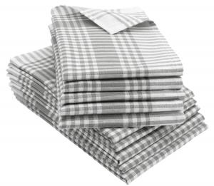 Кухонное полотенце Zollner 00000438 10er-Set, серый